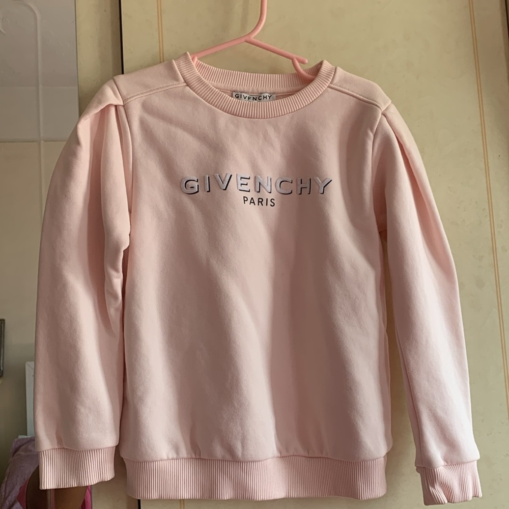 Girls Givenchy sweatshirt size 6 worn once